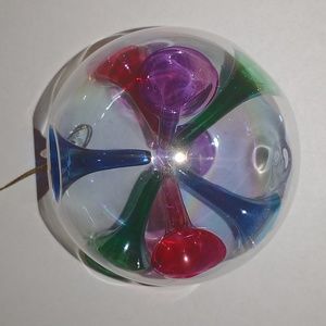 Vintage MCM hand blown Christmas Tree Ornament